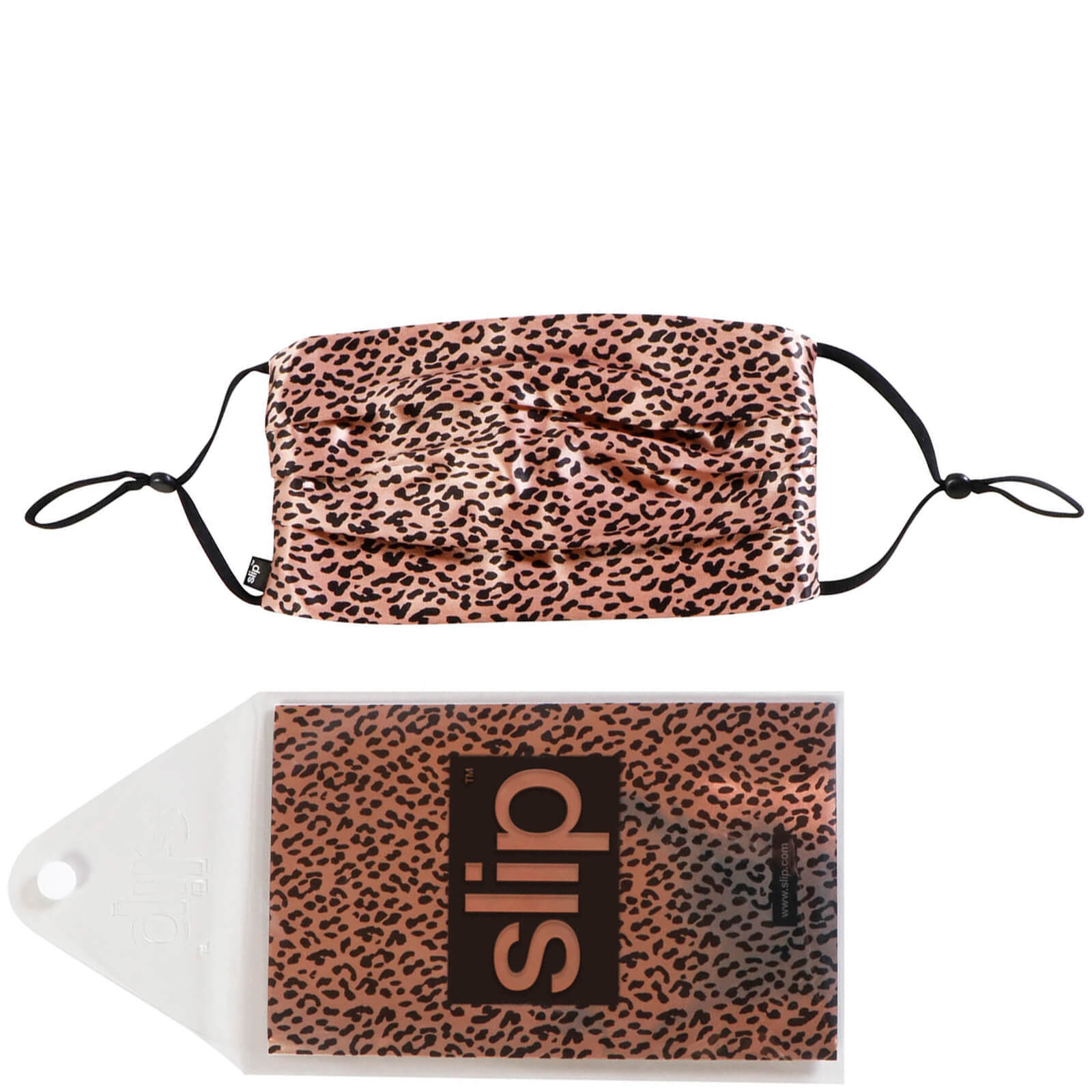 Slip Reusable Face Covering (Various Colours) - Rose Leopard