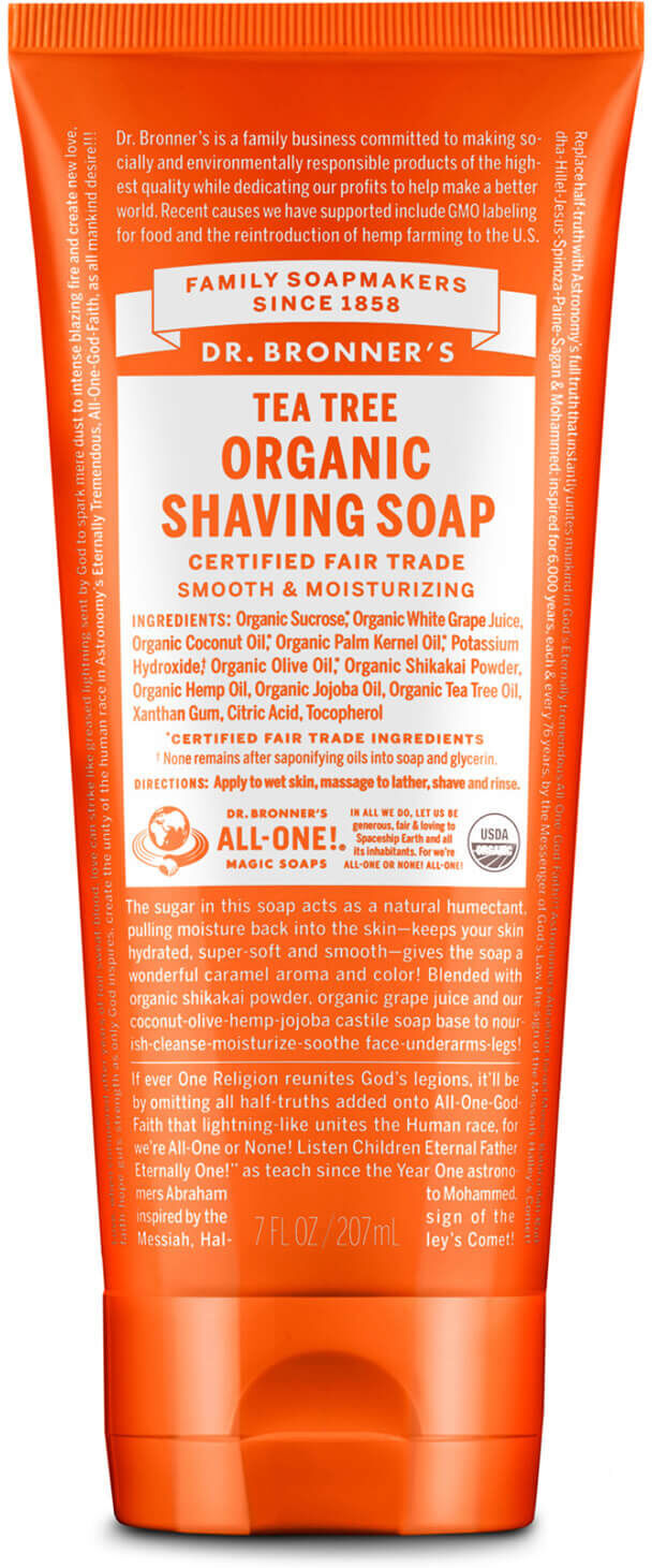 Dr. Bronner's Dr. Bronner Organic Tea Tree Shaving Gel (207ml)