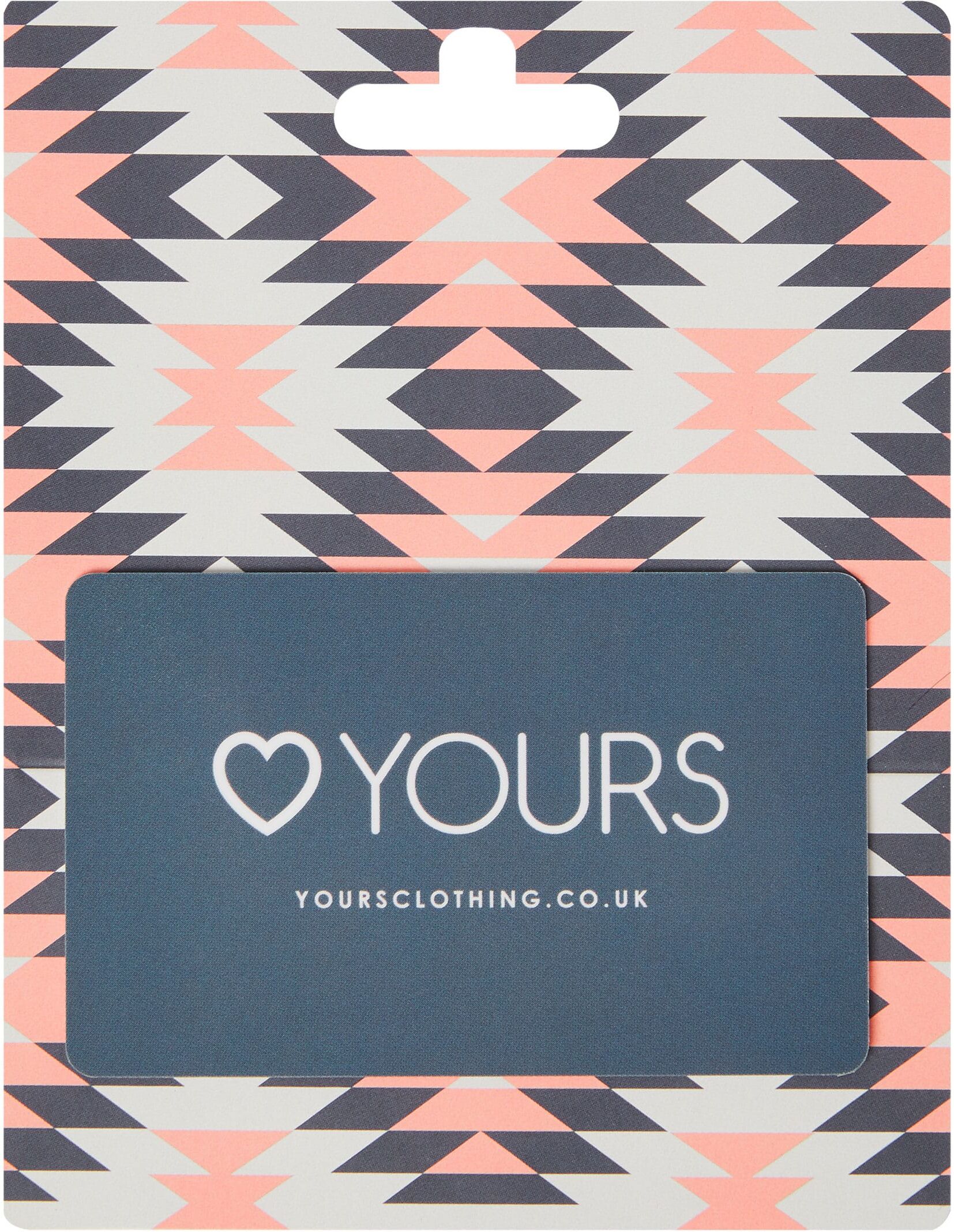 Yours clothing aztec gift card