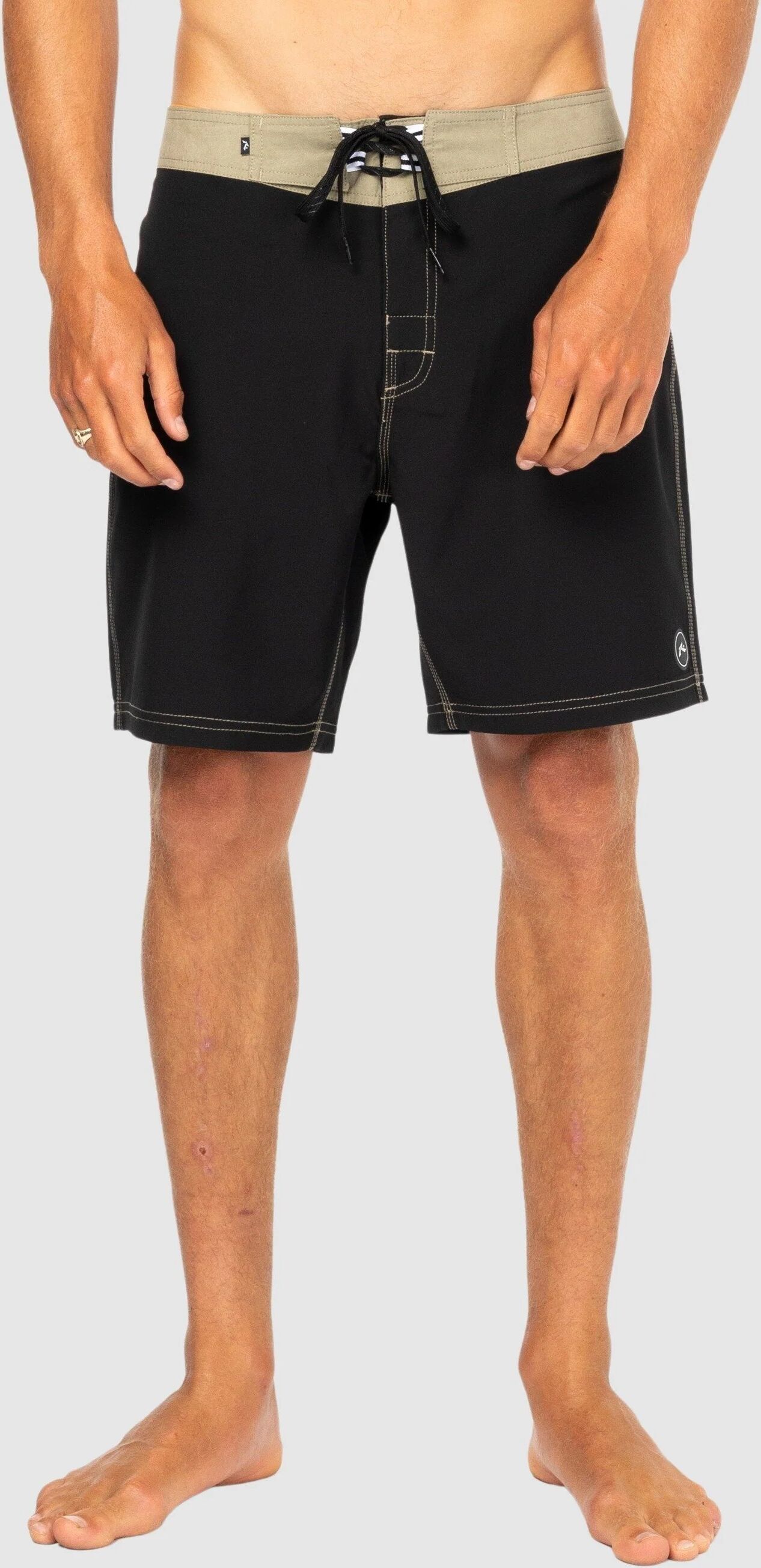 Rusty Dynamite Boardshort - Black Rusty Australia, 38 / Black