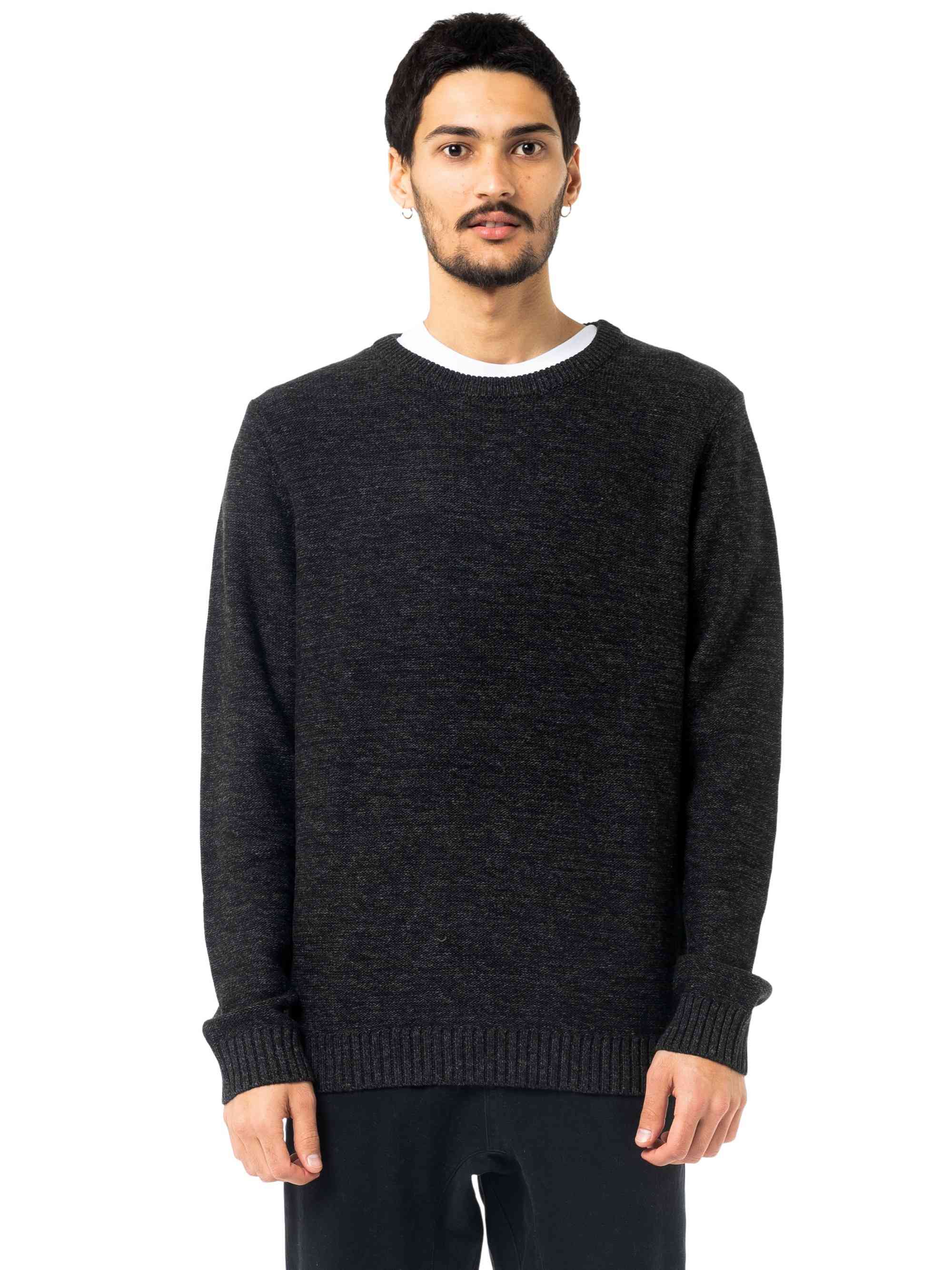 Rusty Skyliner Crew Neck Knit - Black 1 Rusty Australia, L / Black 1