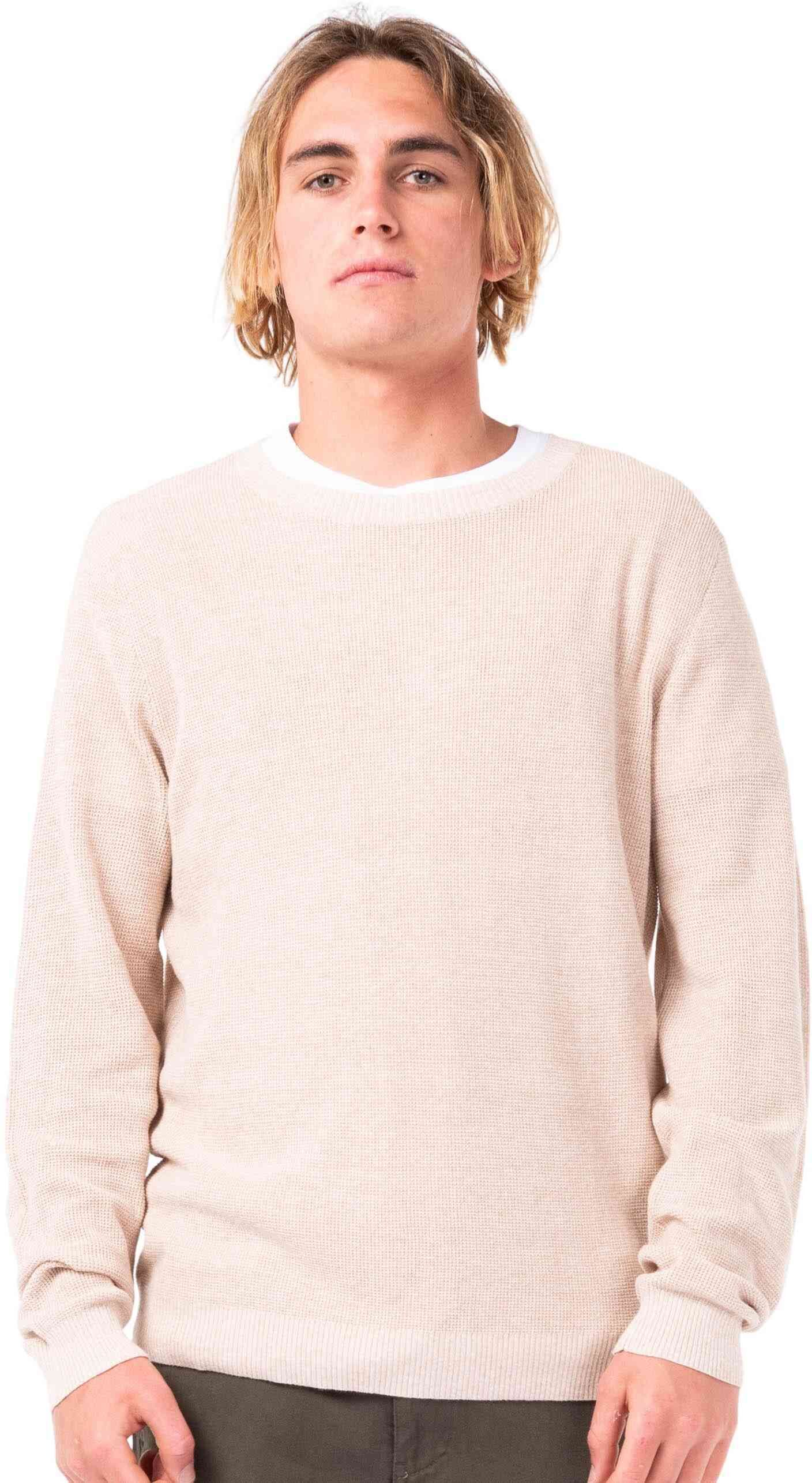 Rusty Cradle Lightweight Crew Knit - Humus Rusty Australia, S / Humus