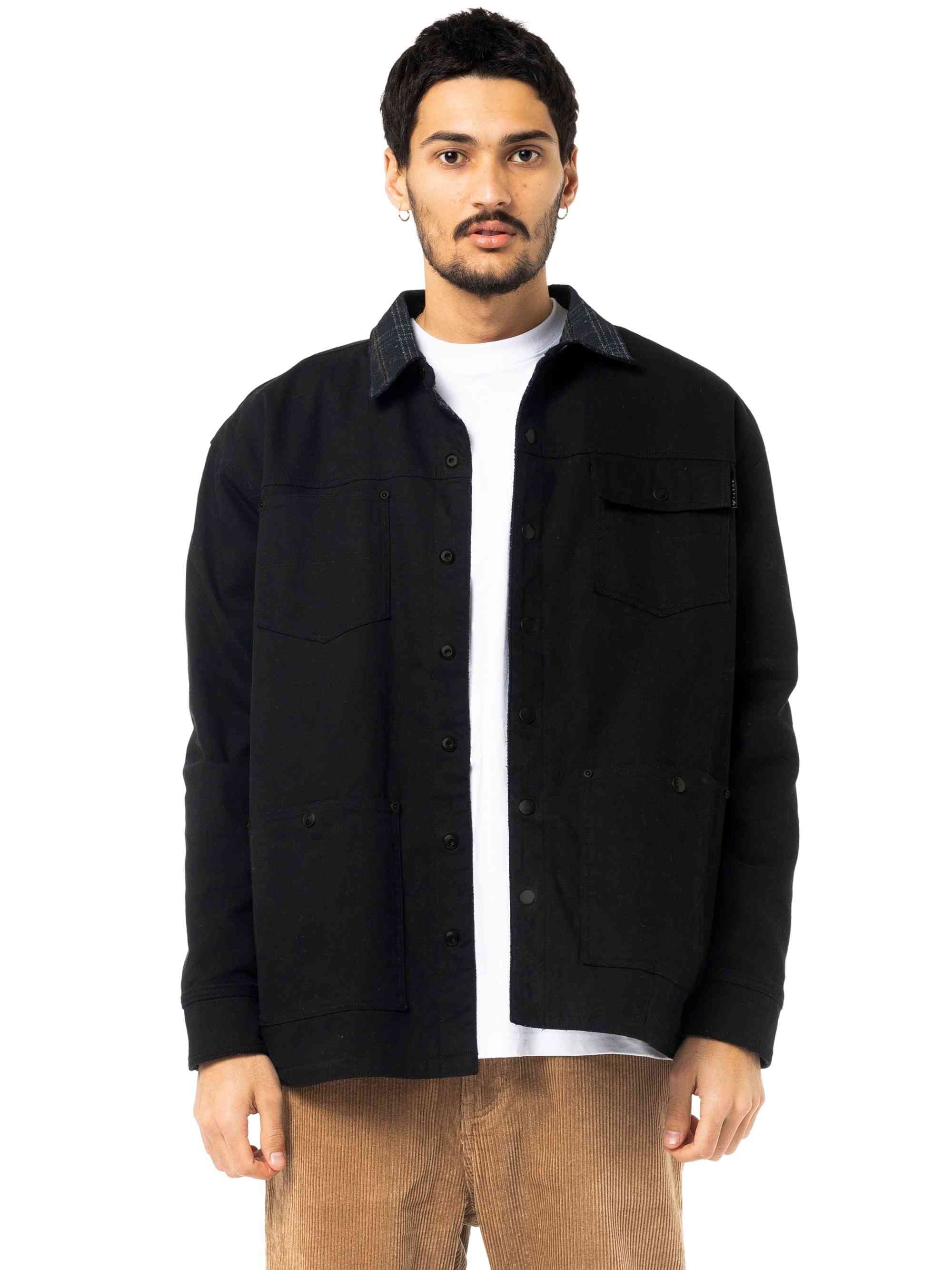 Rusty Twisted Reversible Jacket - Black Rusty Australia, S / Black