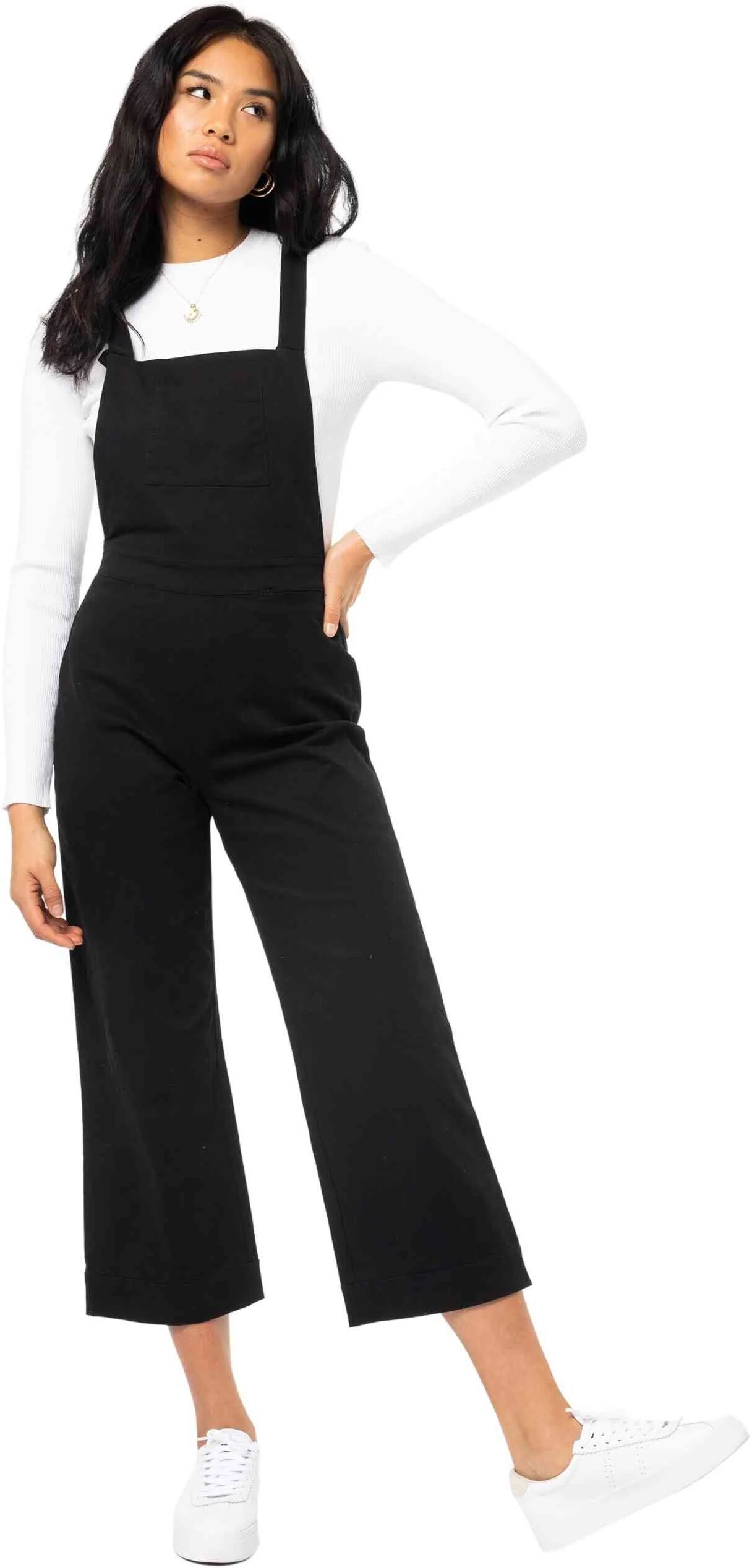 Rusty Luna Jumpsuit - Black Rusty Australia, 14 / Black