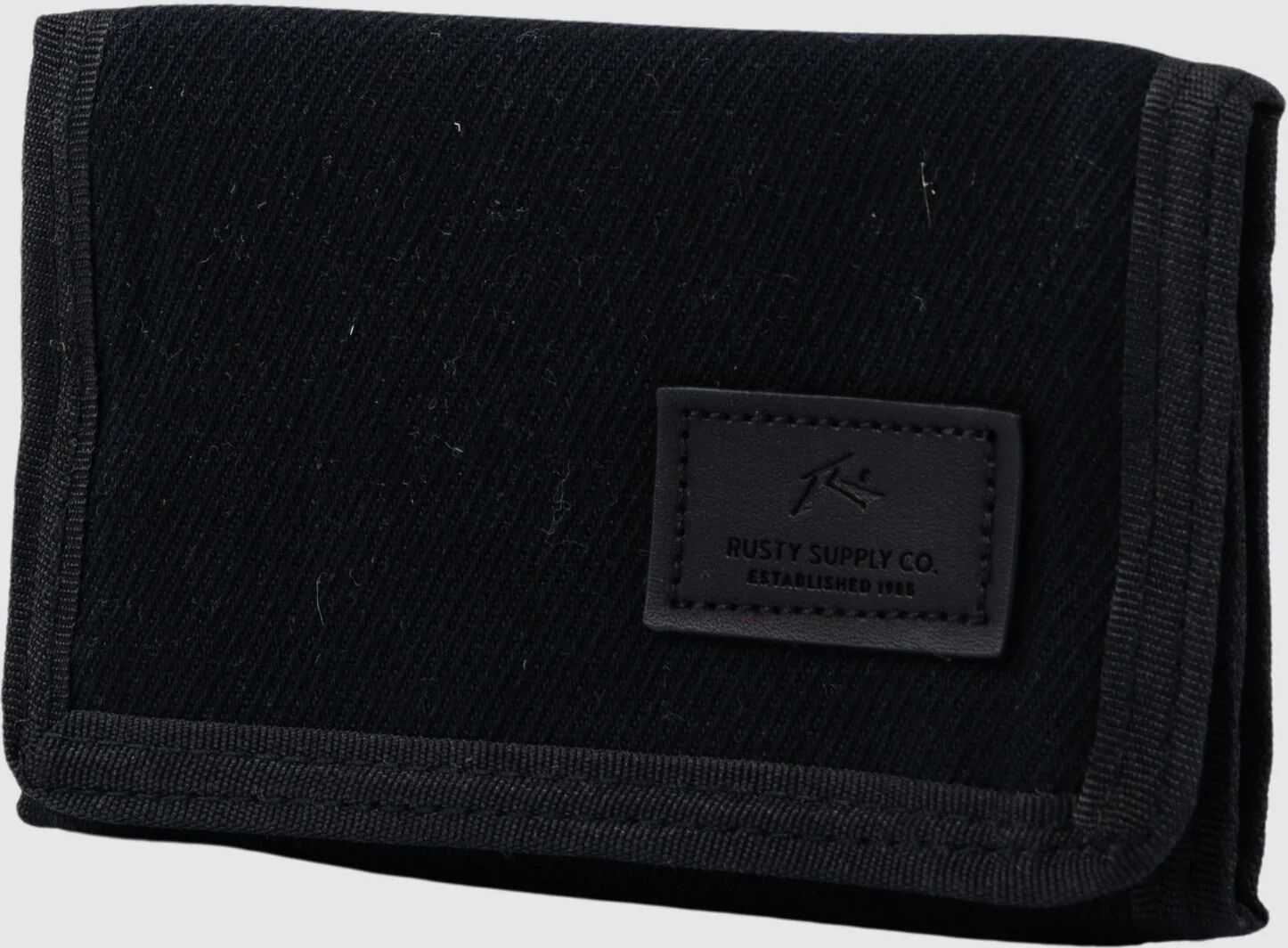 Rusty Wander Tri-Fold Wallet - Black Rusty Australia