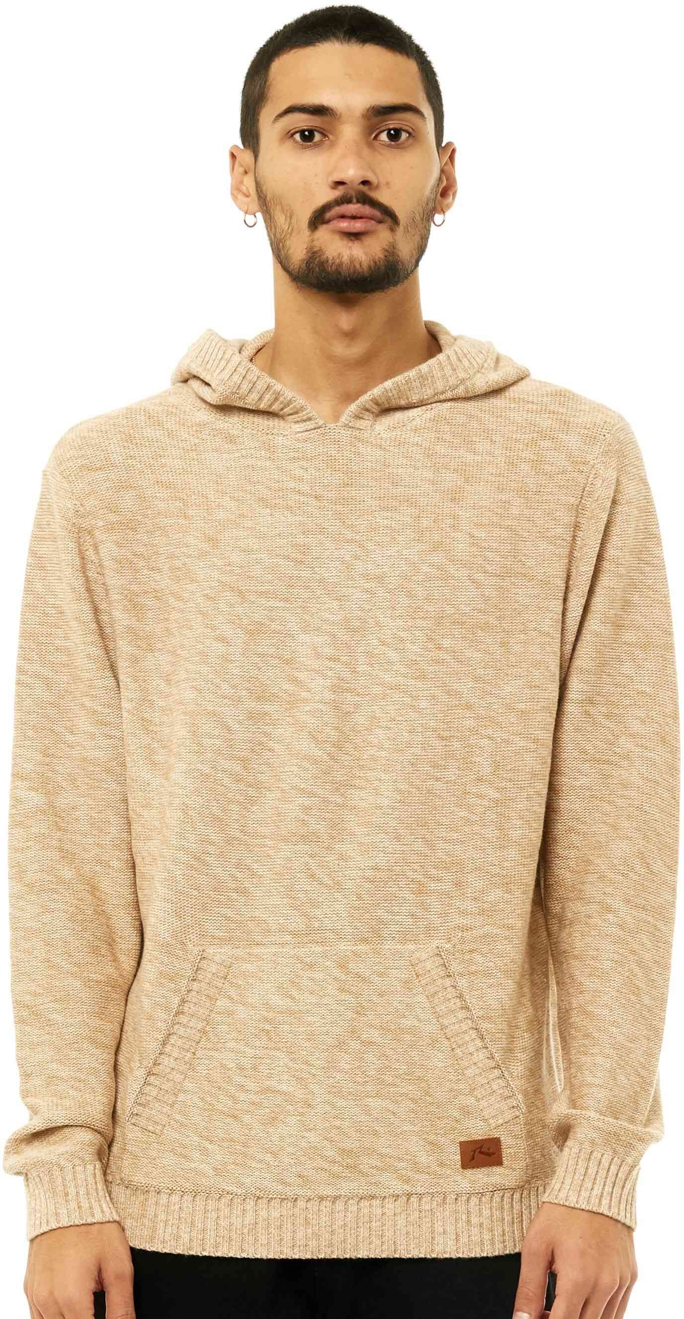 Rusty Skyliner Hooded Knit - Humus Rusty Australia, M / Humus