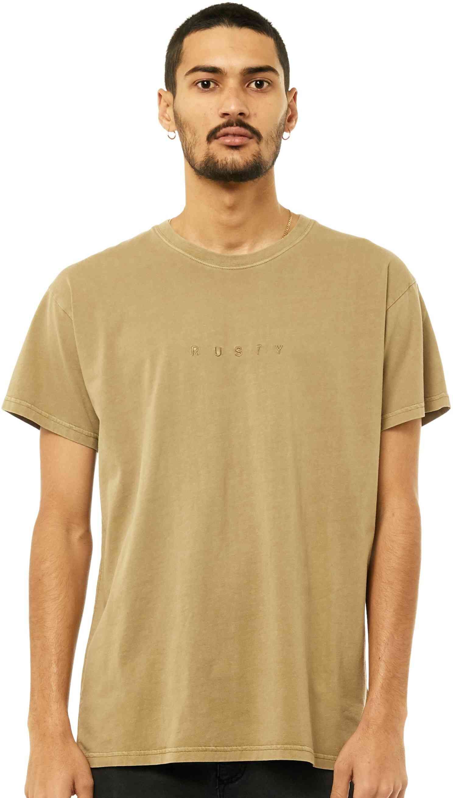 Rusty Special Cut Short Sleeve Tee - Covert Green Rusty Australia, L / Covert Green