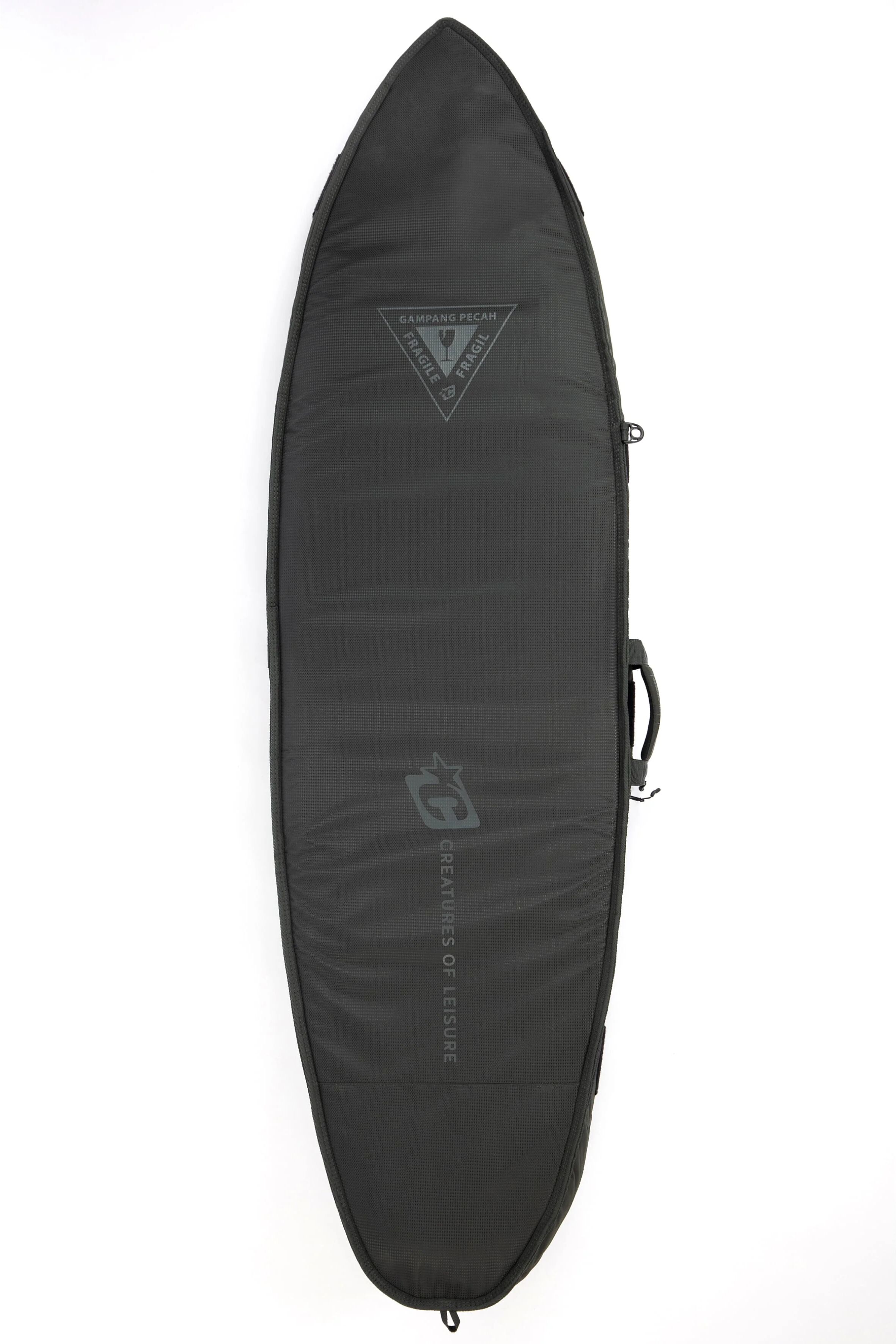 Creatures Of Leisure Double Shortboard Boardcover, 6'7" / Tonal Army