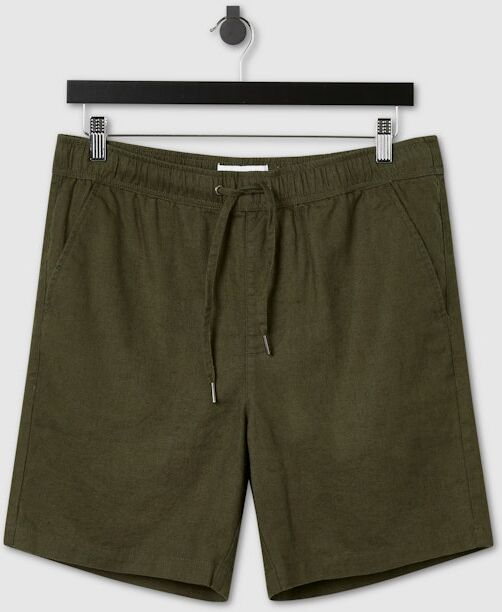 yd. Snow Linen Short Khaki 34