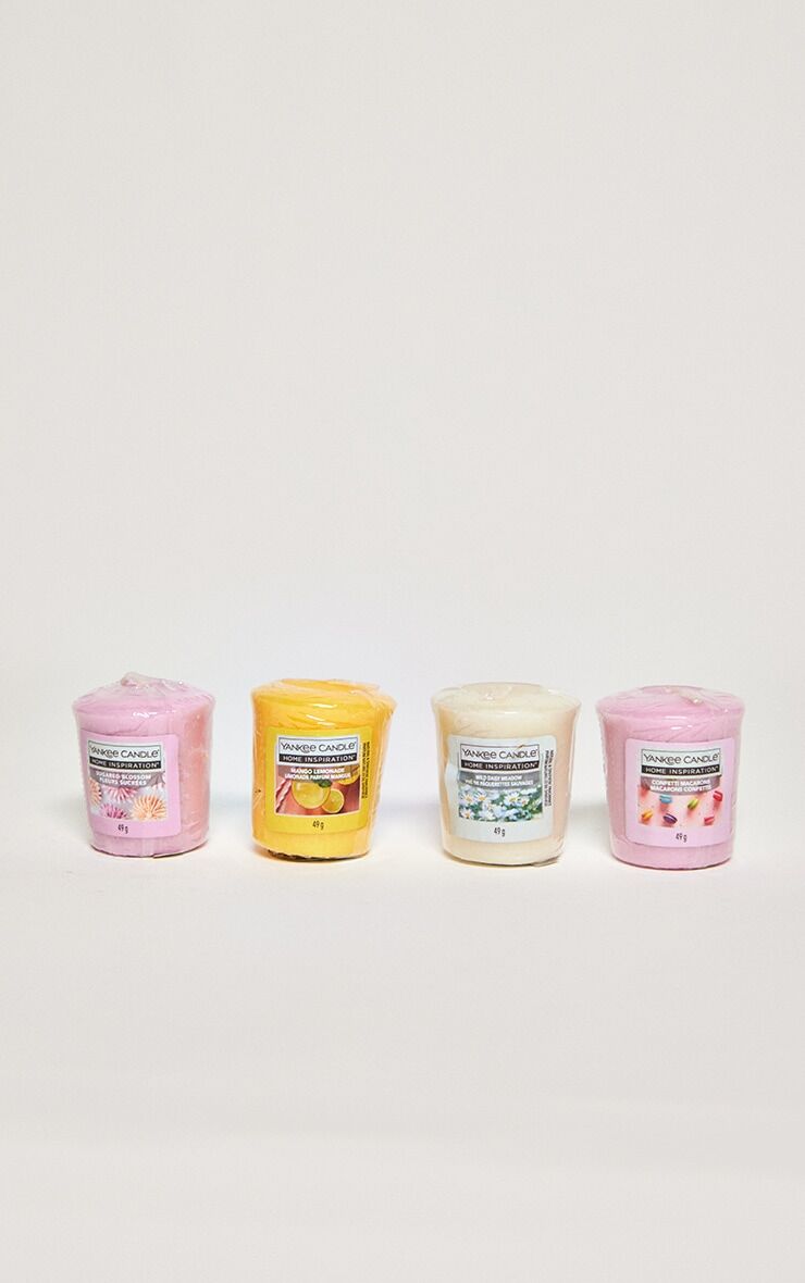 PrettyLittleThing Yankee Candle Home Inspiration Votive Gift Set  - Multi - Size: One Size