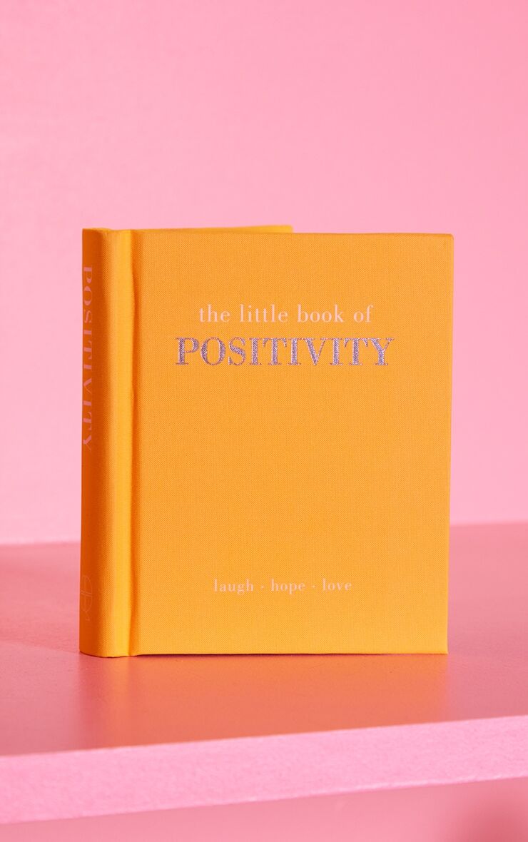 PrettyLittleThing Yellow Little Book Of Positivity  - Yellow - Size: One Size
