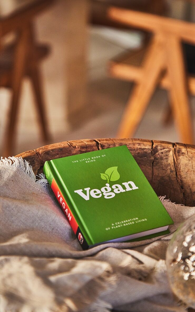 PrettyLittleThing Little Book Of Being Vegan  - Green - Size: One Size