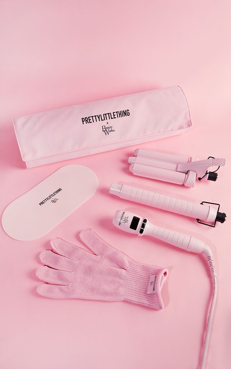 PRETTYLITTLETHING X Beauty Works The Convertible Styler (Worth £150)  - Pink - Size: One Size