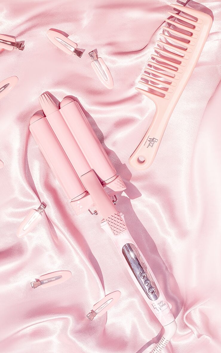 Beauty Works x Molly Mae Limited Edition Waver  - Pale Pink - Size: One Size