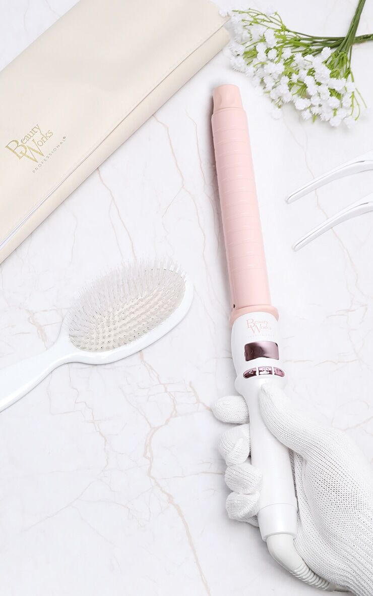 Beauty Works X Molly-Mae Curl Kit  - Light Pink - Size: One Size