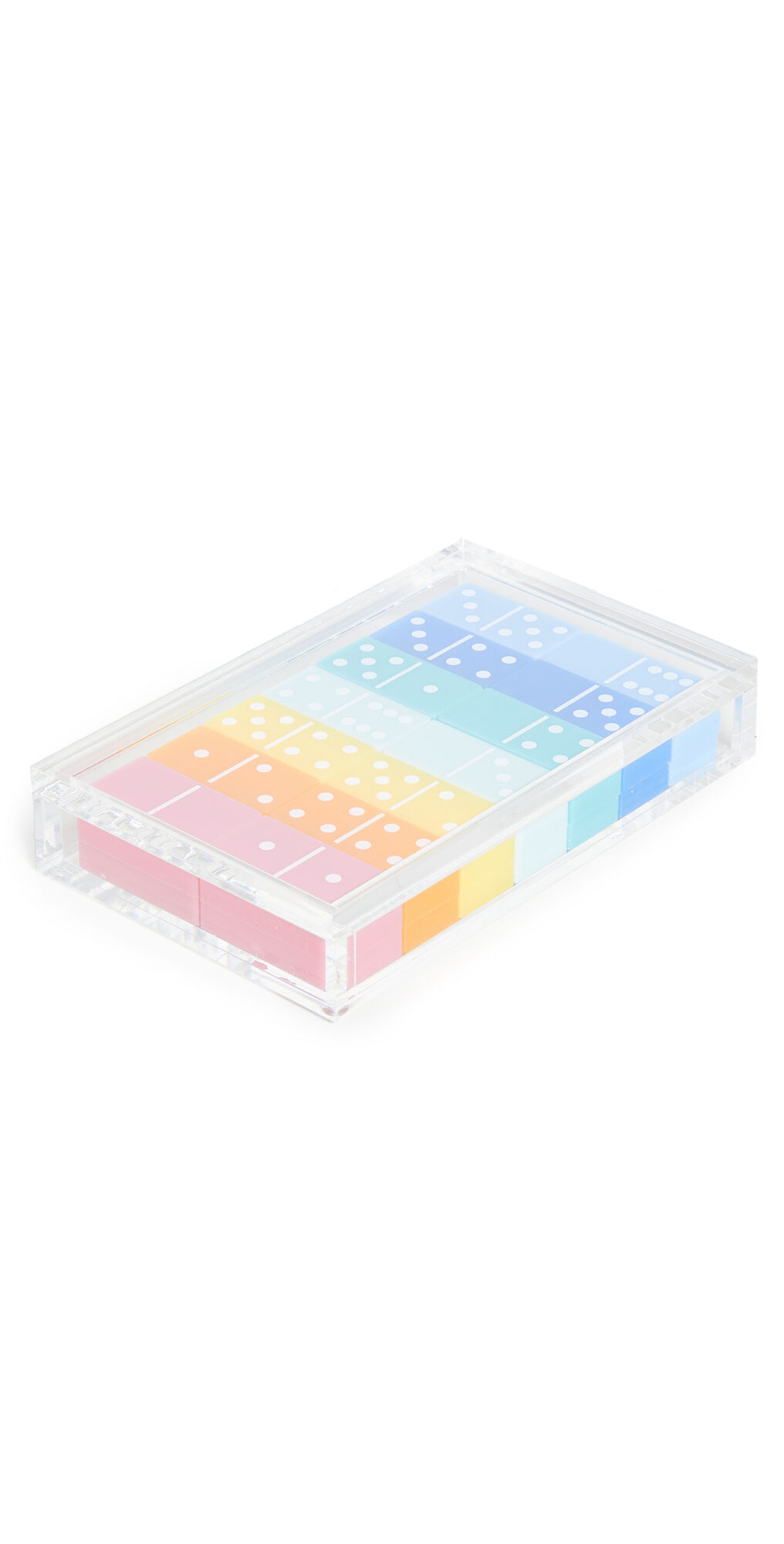Shopbop Home Shopbop @Home Tizo Lucite Multi Color Domino Set Multi One Size    size: