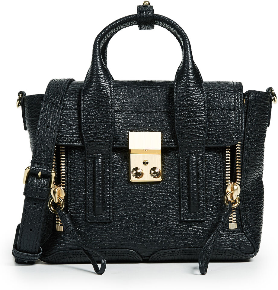 3.1 Phillip Lim Pashli Mini Satchel Black One Size  Black  size:One Size