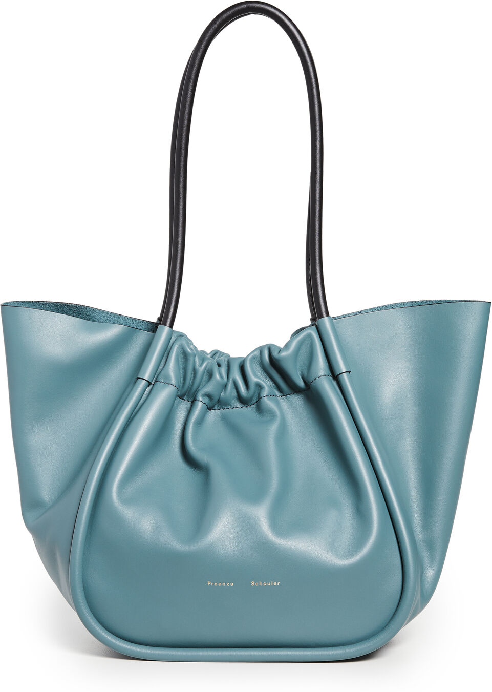 Proenza Schouler Large Ruched Tote Orion Blue One Size  Orion Blue  size:One Size