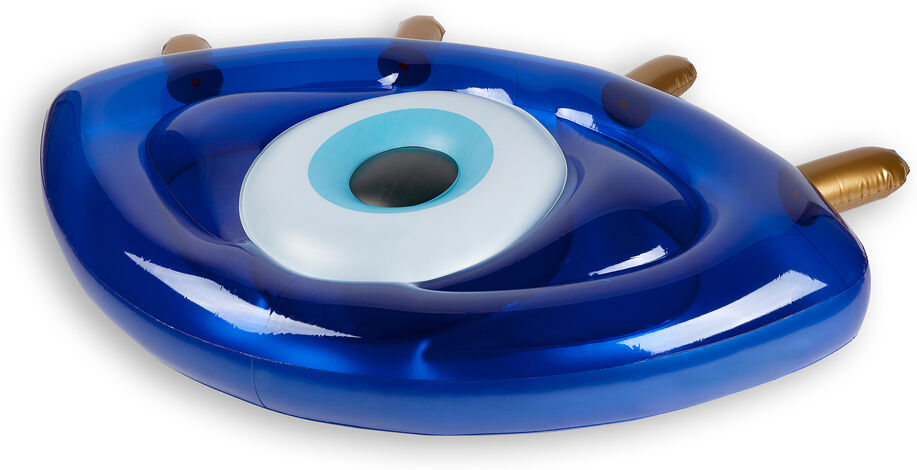 SunnyLife Evil Eye Luxe Lie On Float Blue One Size    size: