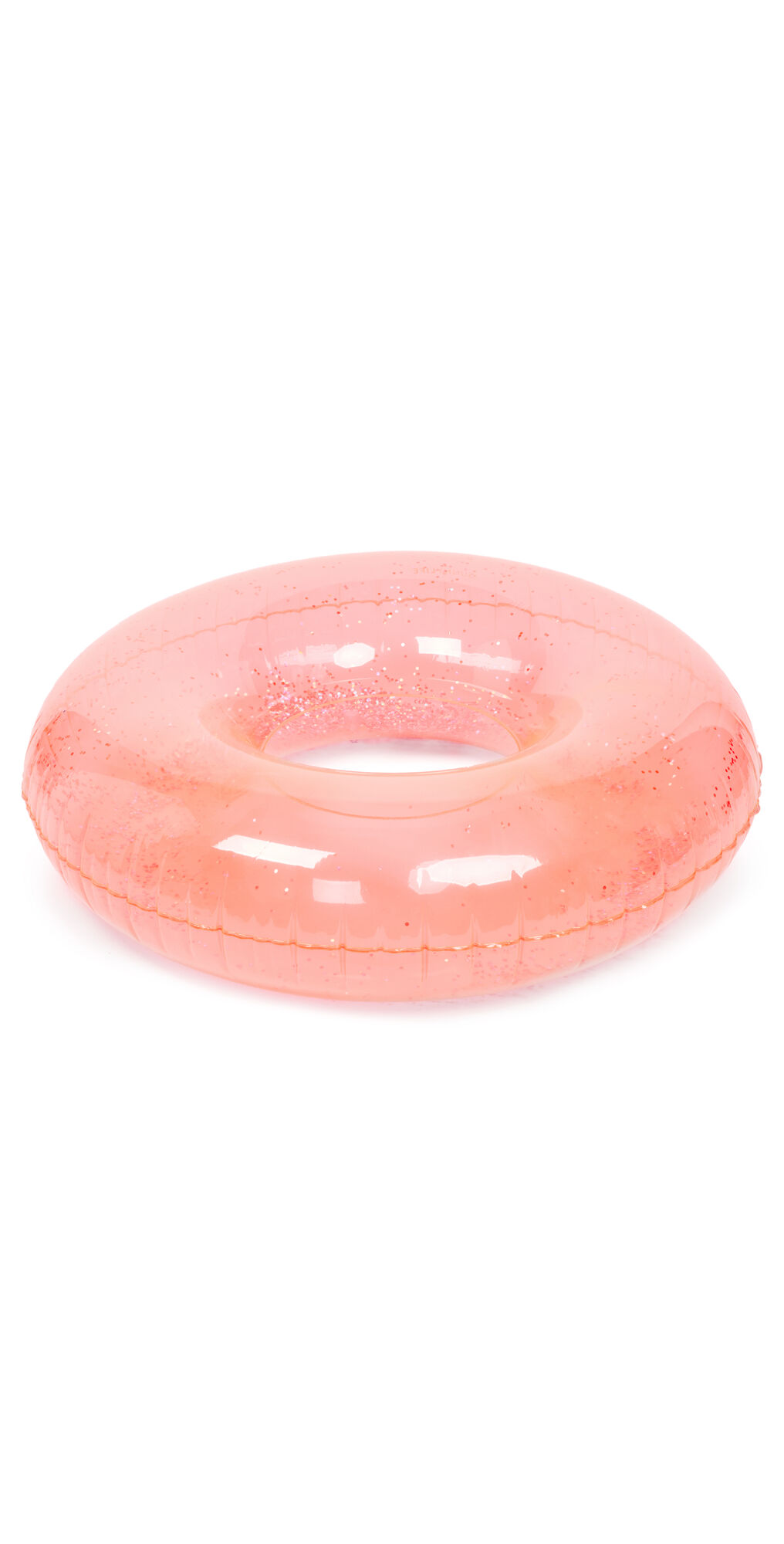 SunnyLife Neon Coral Pool Ring Glitter Coral One Size  Coral  size:One Size