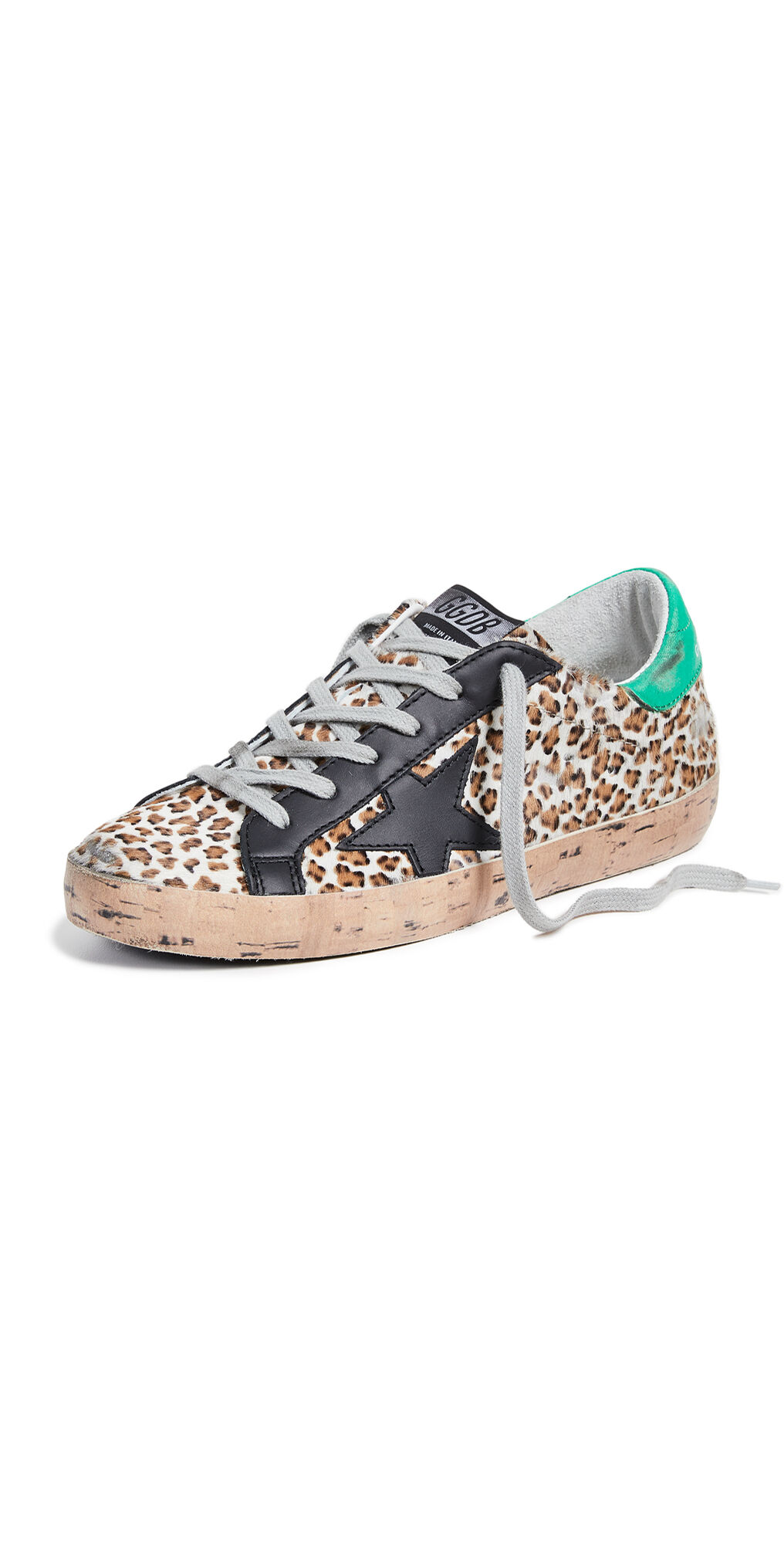 Golden Goose Superstar Sneakers Leopard/Cork 37  Leopard/Cork  size:37
