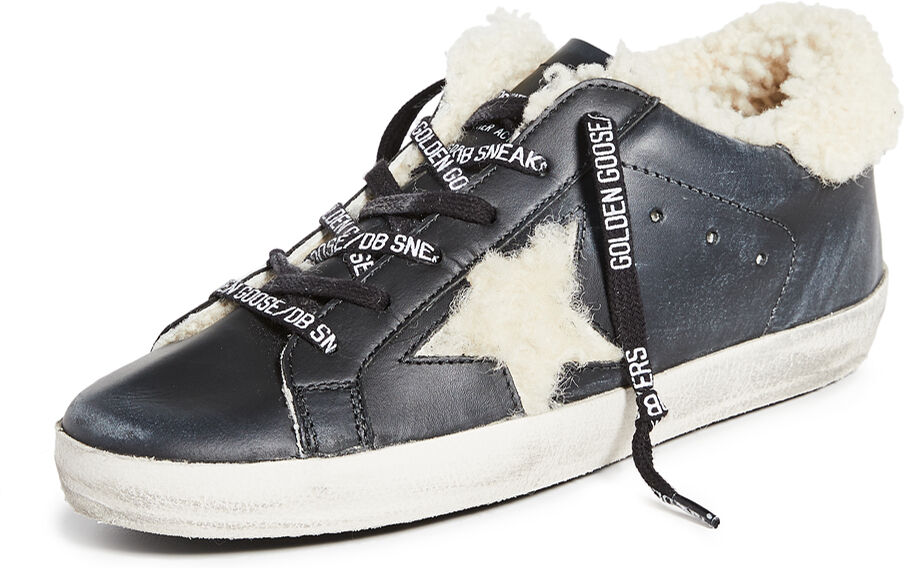 Golden Goose Superstar Sneakers Black/Shearling 37  Black/Shearling  size:37