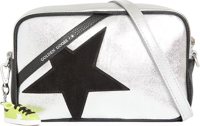 Golden Goose Star Bag Silver/Black One Size  Silver/Black  size:One Size