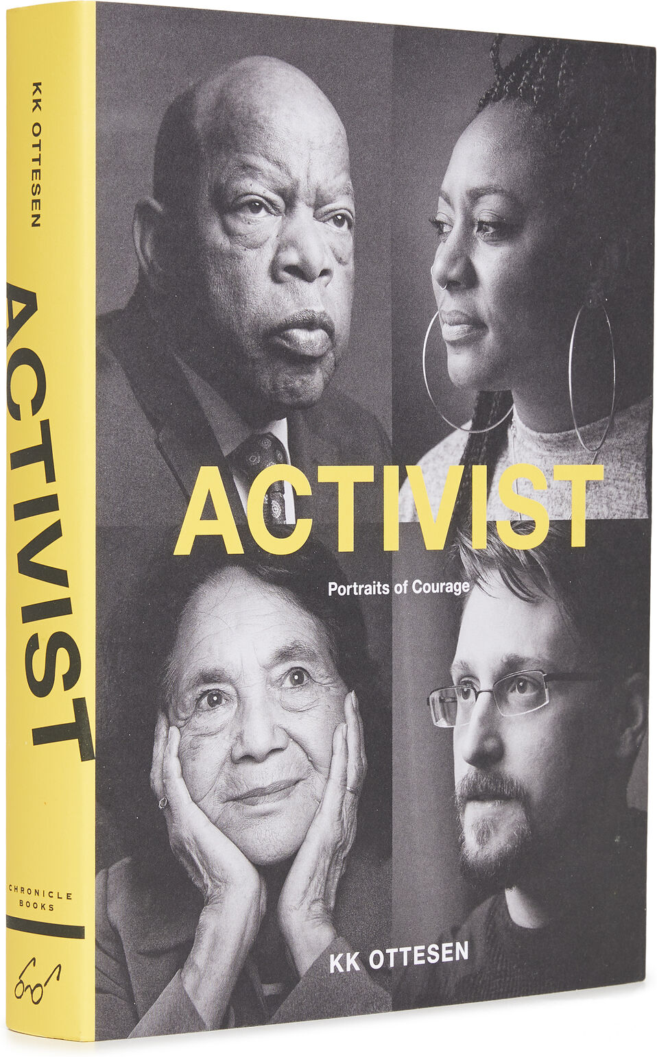 Books with Style Activist Portraits of Courage Book Black One Size    size: