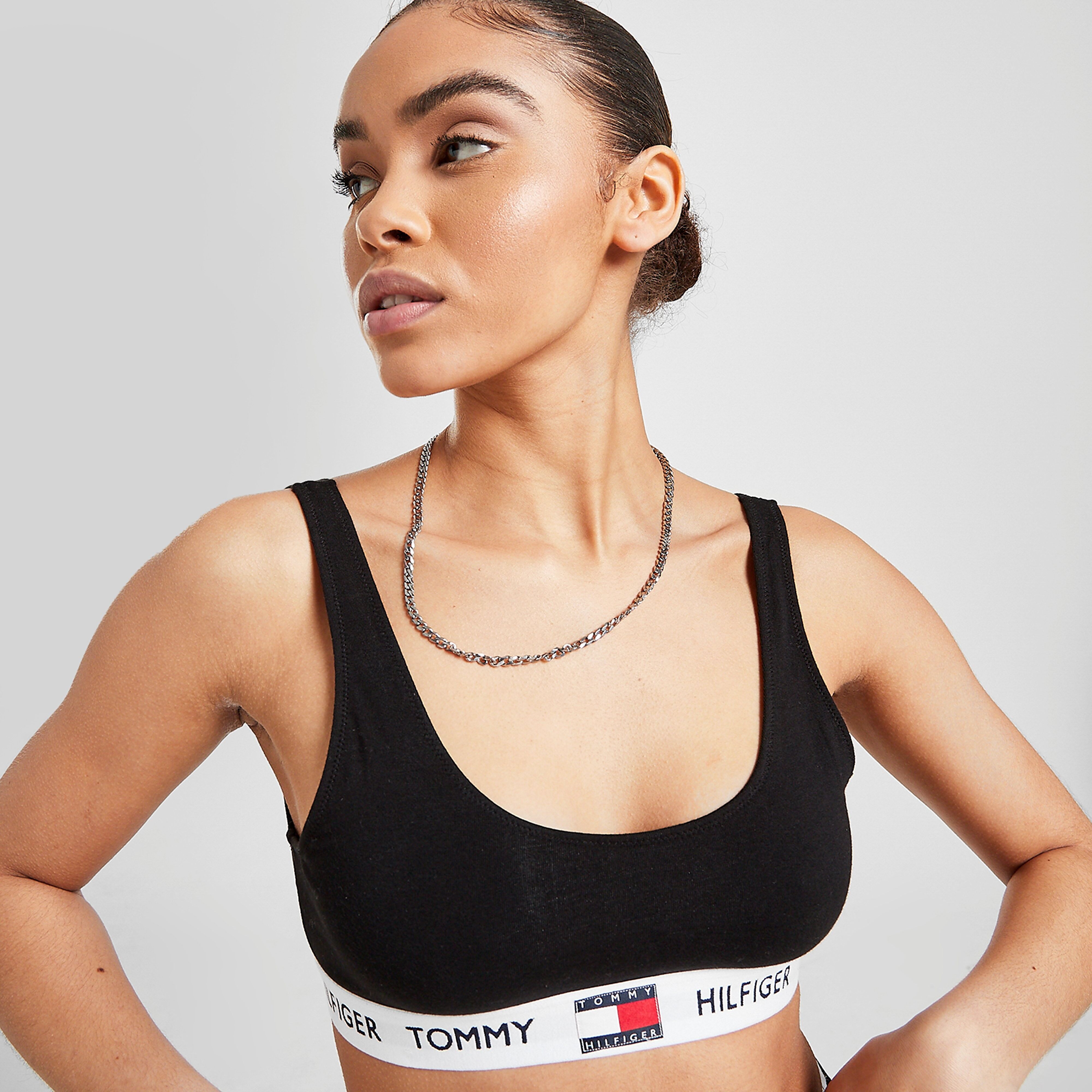 Tommy Hilfiger Underwear '85 Bralette - Black/White - Womens  size: M