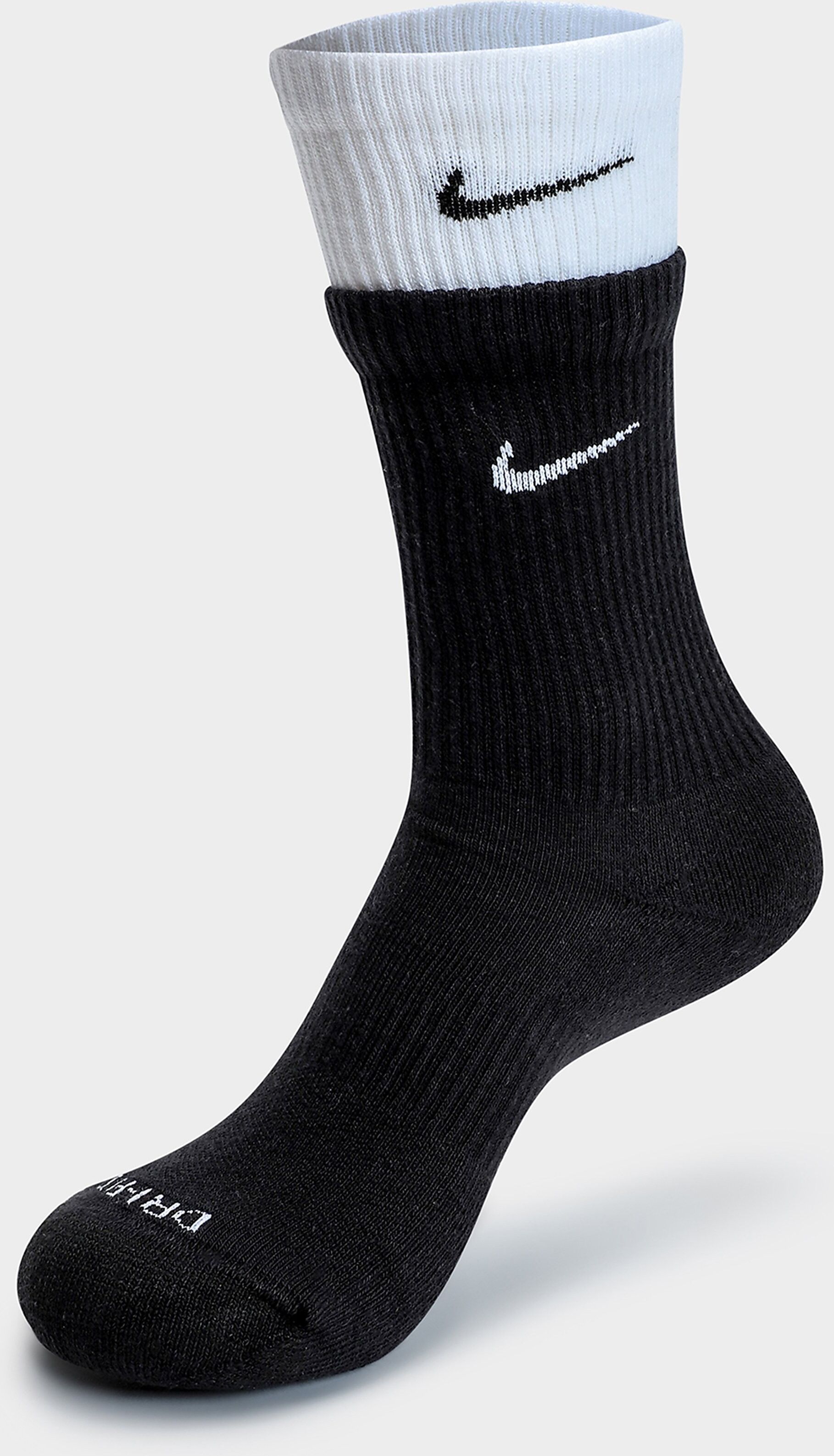 Nike Double Swoosh Socks - Mens  size: M