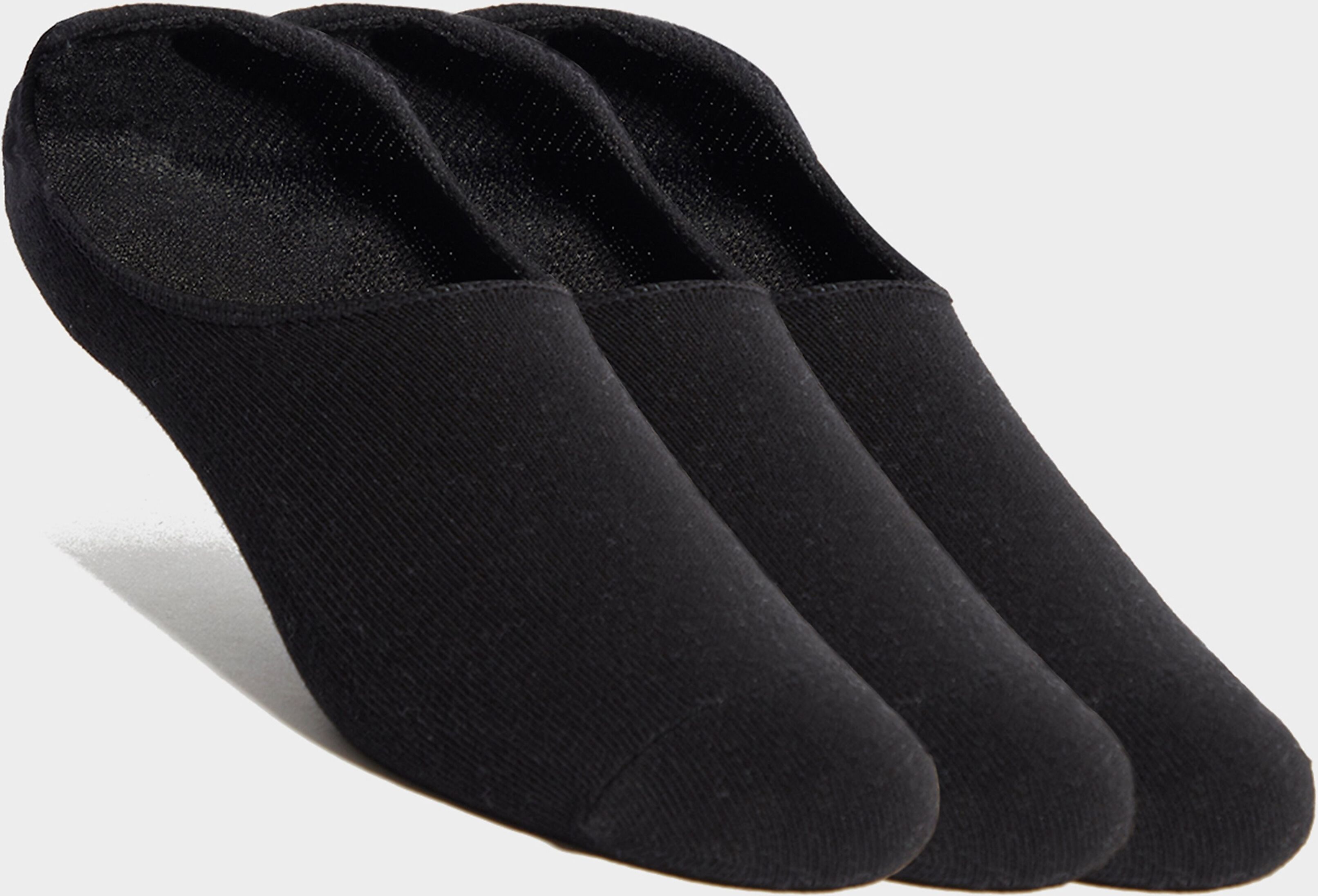 McKenzie No Show 3 pack Socks - Black/White - Womens  size: 5-8