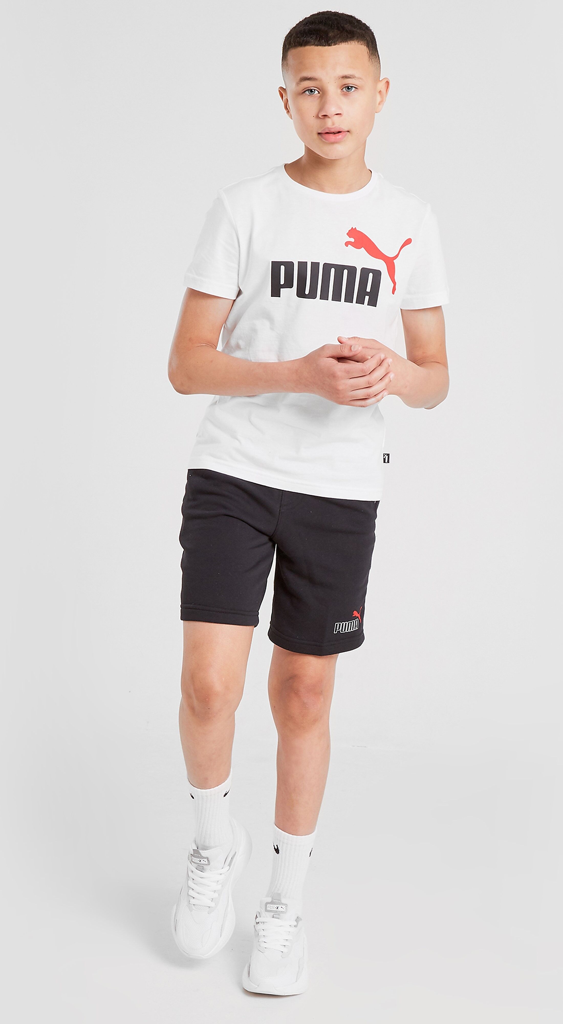 Puma Core Logo Shorts Junior - Black - Kids  size: 9-10Y