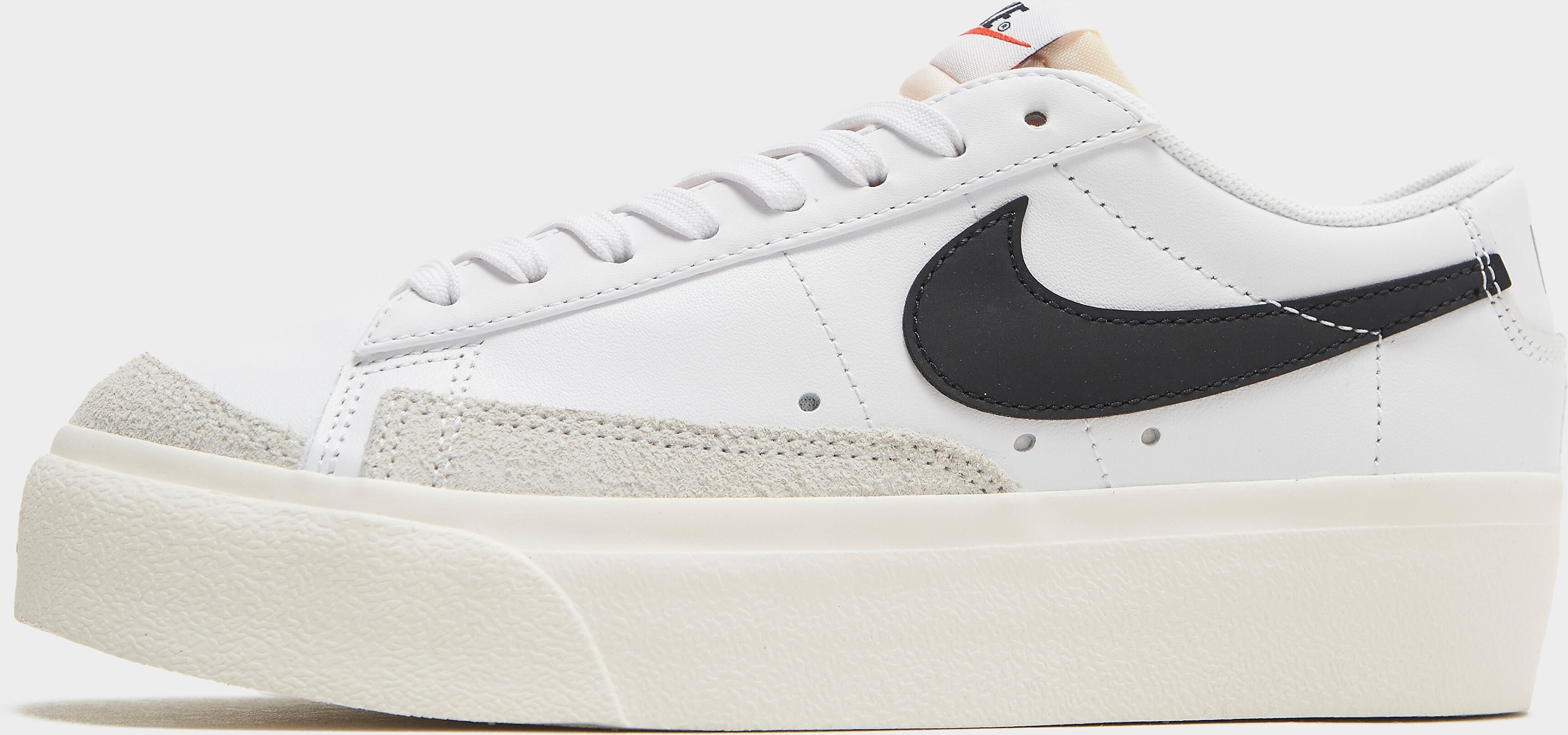 Nike Blazer Low Platform Women's - White/Black - Womens  size: 8