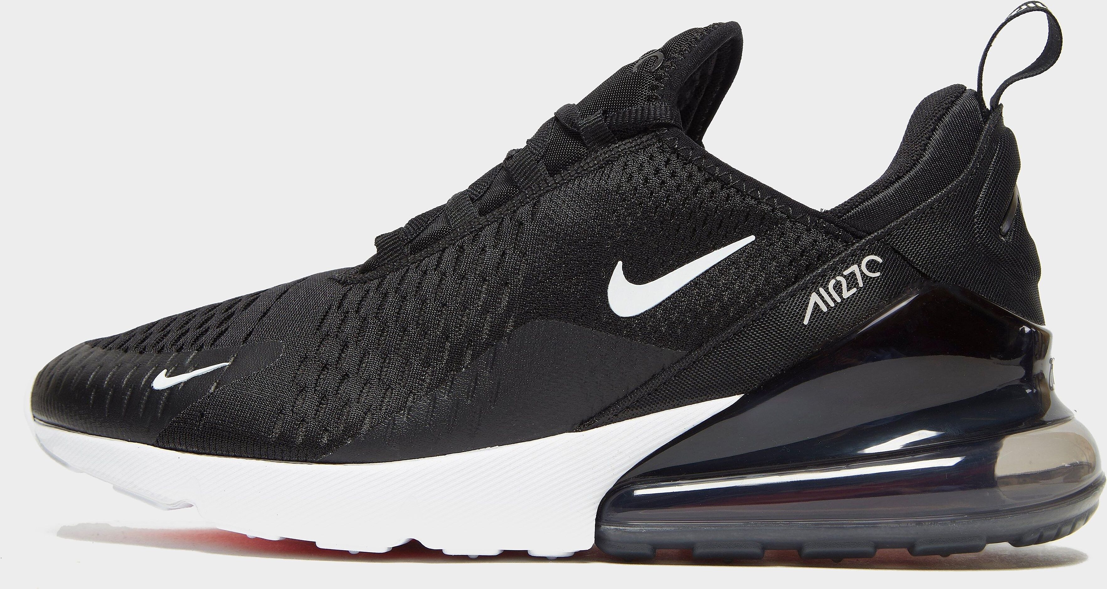 Nike Air Max 270 - Black/White - Mens  size: 11