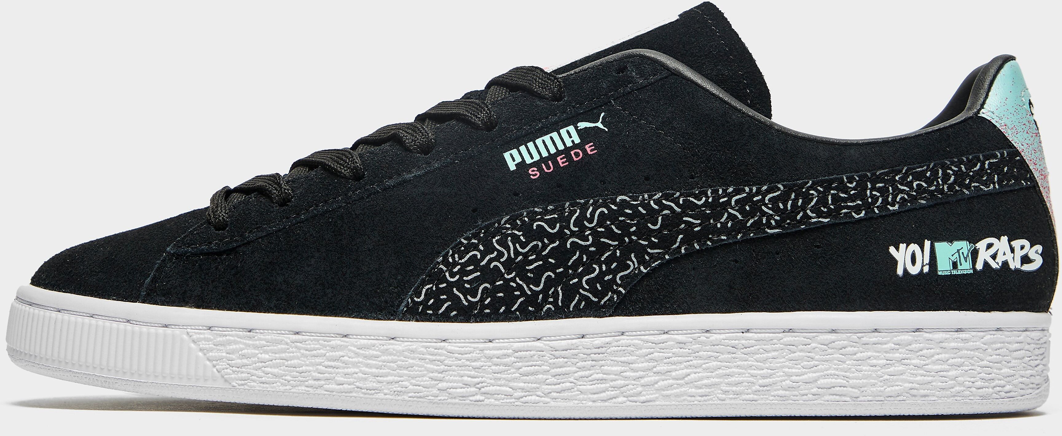 Puma Suede x Yo! MTV Raps - Black - Mens  size: 11.5