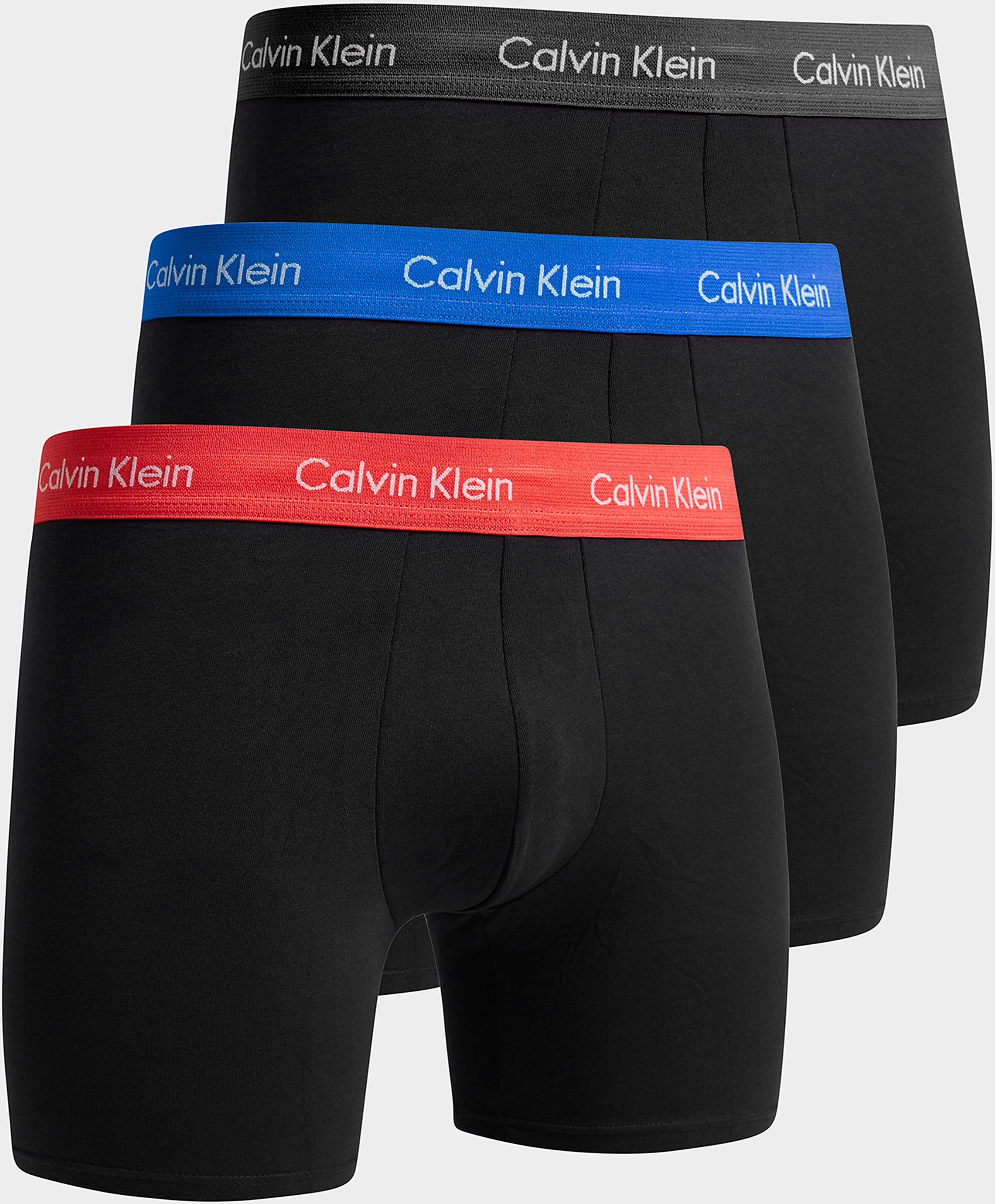 Calvin Klein 3-Pack of Boxers - Black - Mens  size: M