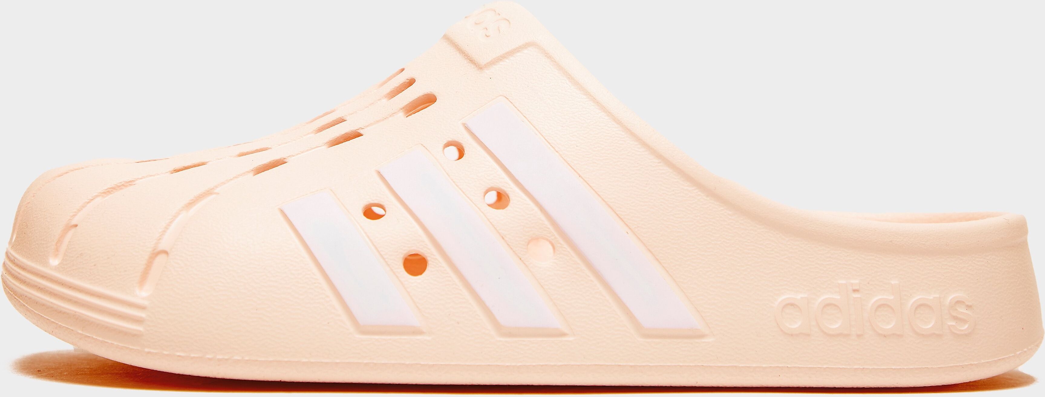 adidas Adilette Clog Women's - Pink Tint / Cloud White / Pink Tint - Womens  size: 5.5