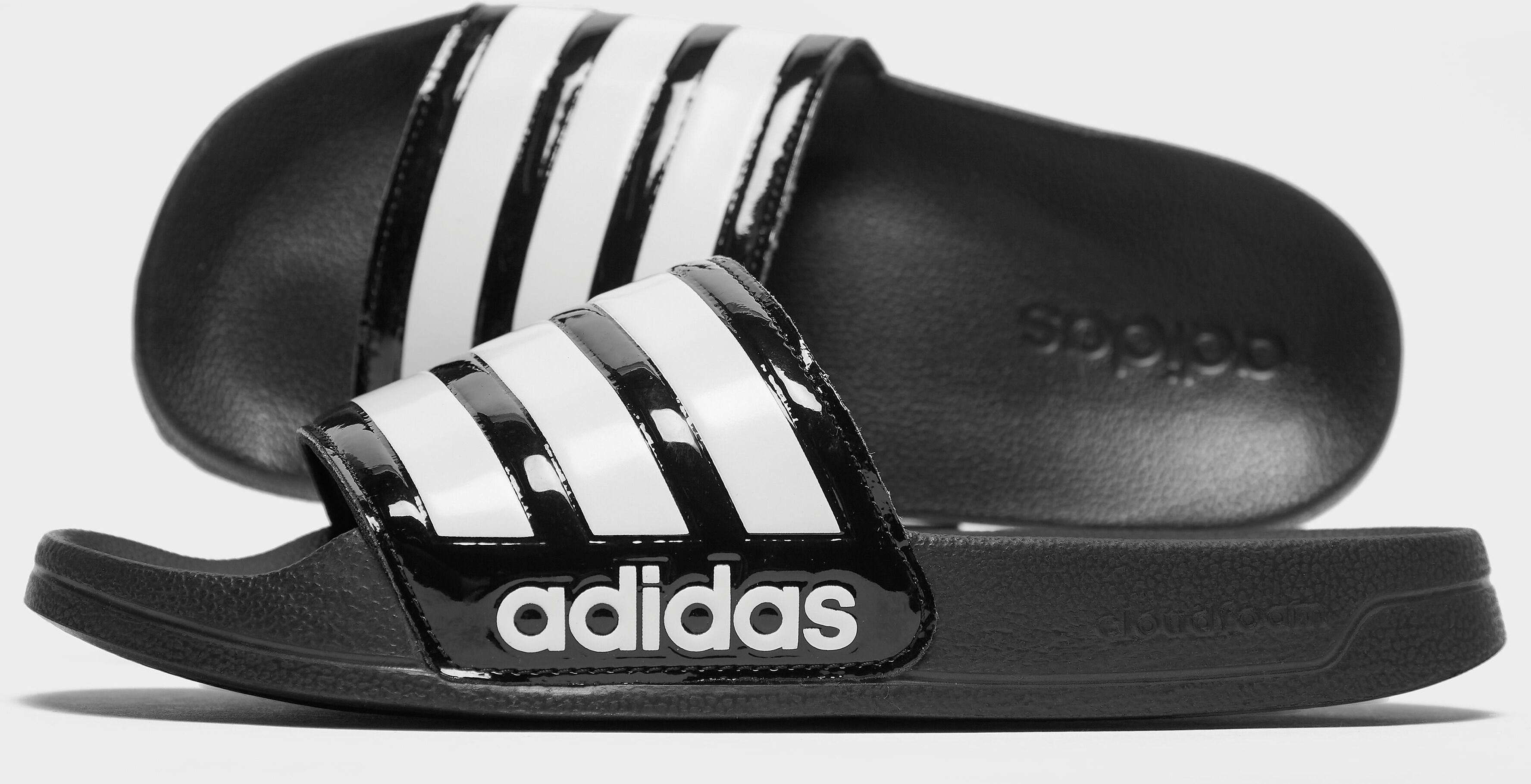 adidas Adilette Shower Slides Women's - Black - Womens  size: 5.5