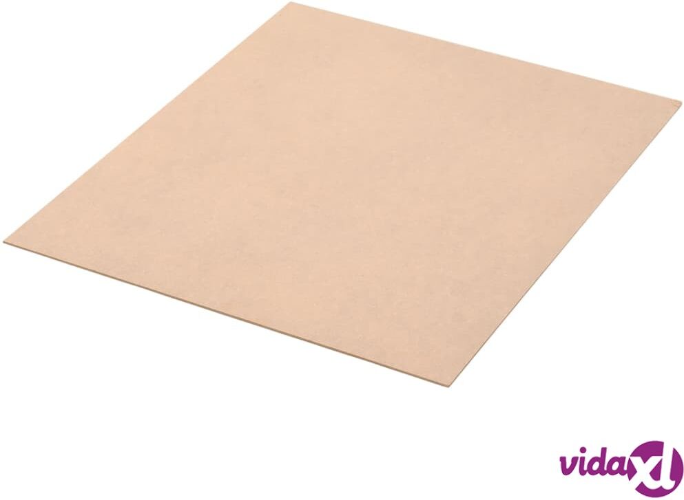 vidaXL 8 pcs MDF Sheets Square 60x60 cm 12 mm