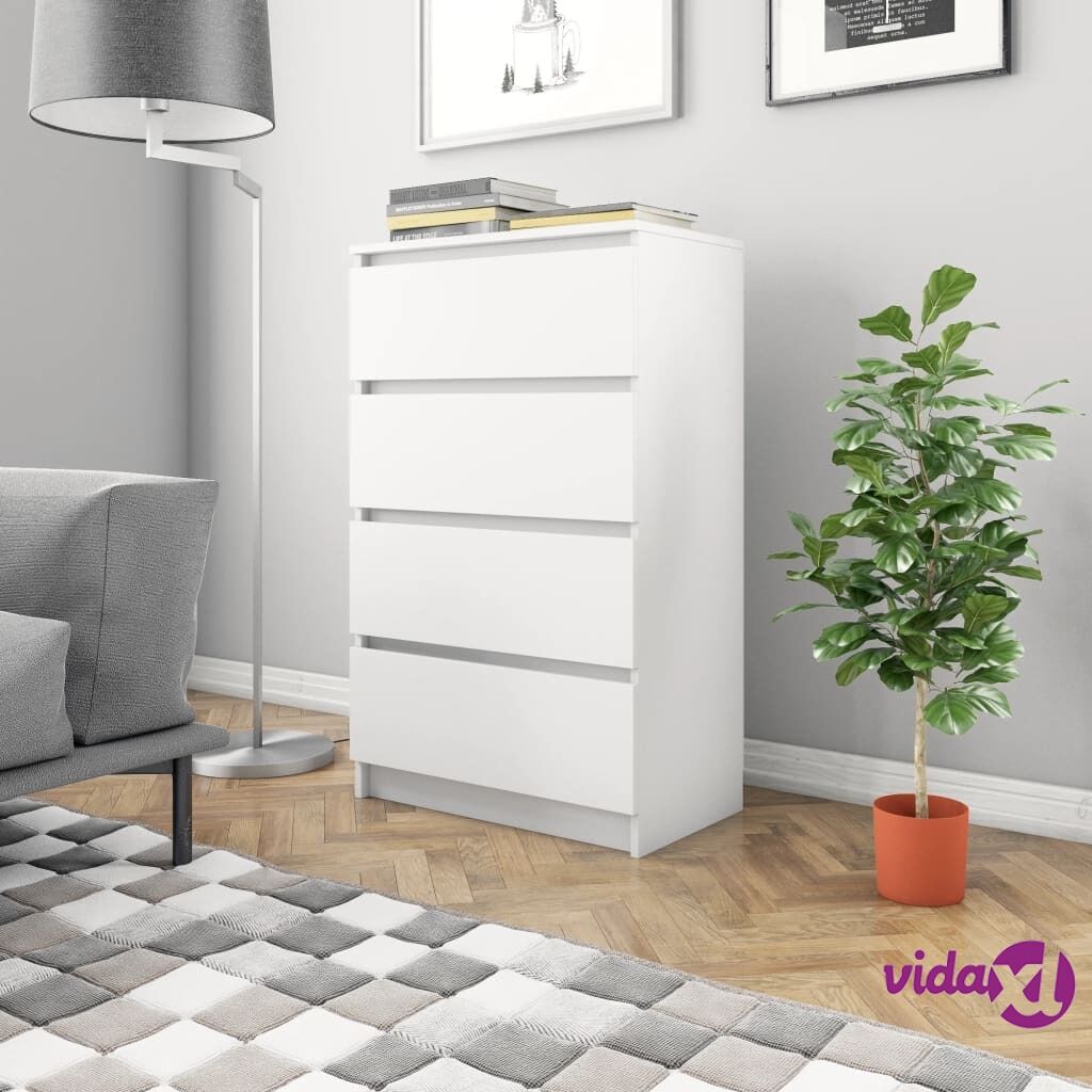 vidaXL Sideboard White 60x35x98.5 cm Chipboard