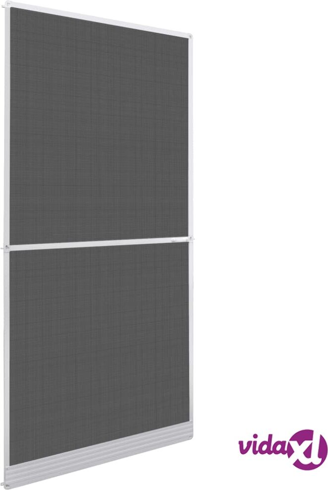 vidaXL White Hinged Insect Screen for Doors 100 x 215 cm