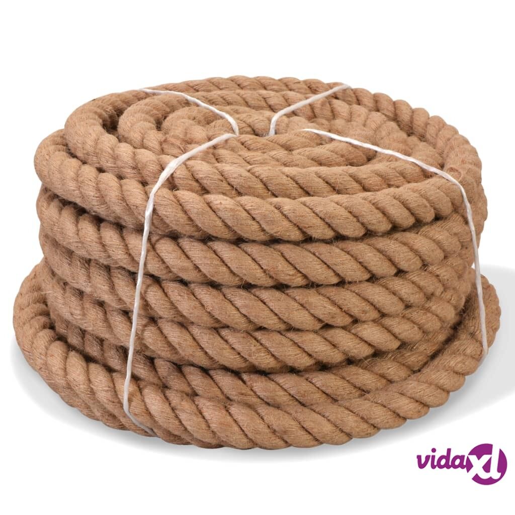 vidaXL Rope 100% Jute 30 mm 30 m