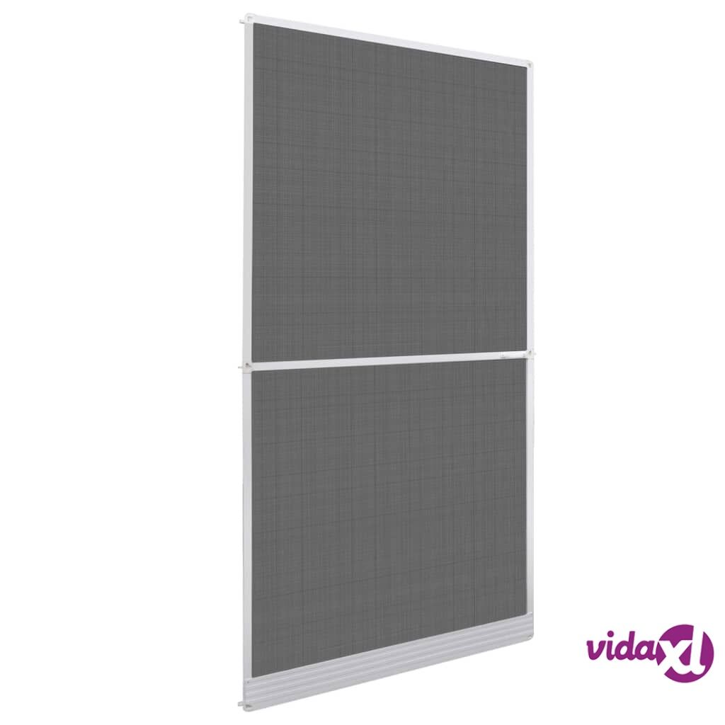 vidaXL White Hinged Insect Screen for Doors 120 x 240 cm