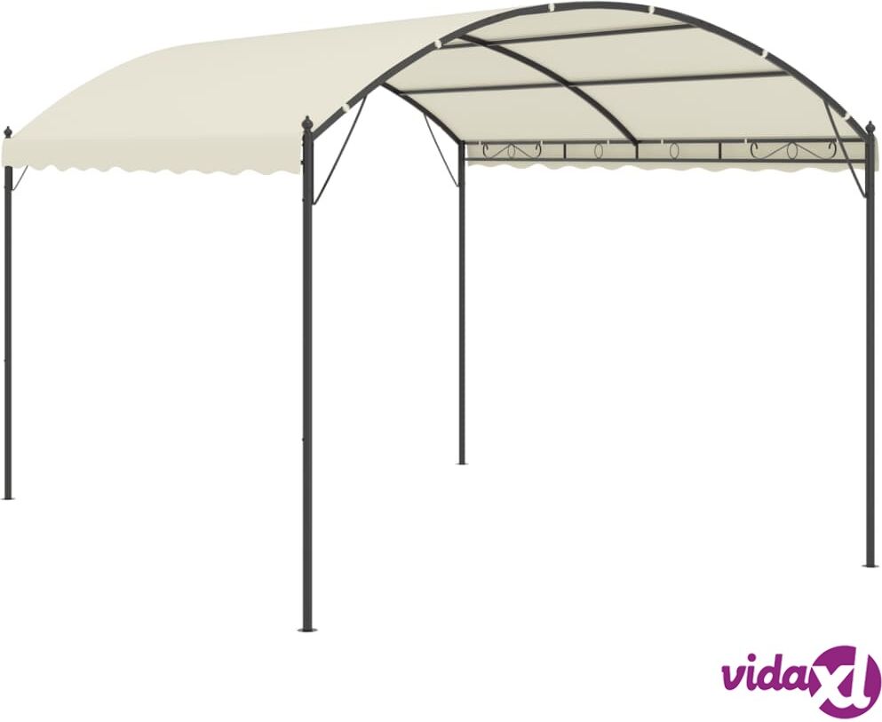 vidaXL Gazebo Fabric Cream