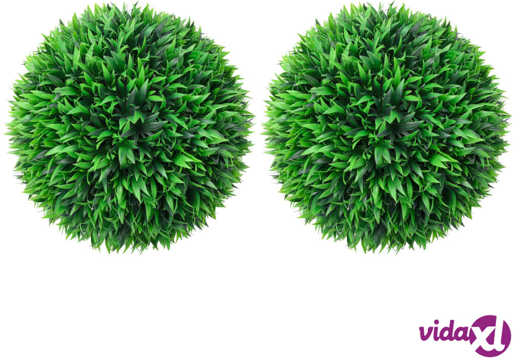 vidaXL Artificial Boxwood Balls 2 pcs 47 cm