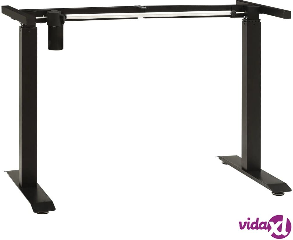 vidaXL Electric Motorised Standing Desk Frame Height Adjustable Black