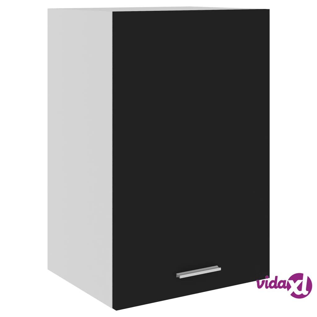 vidaXL Hanging Cabinet Black 39.5x31x60 cm Chipboard
