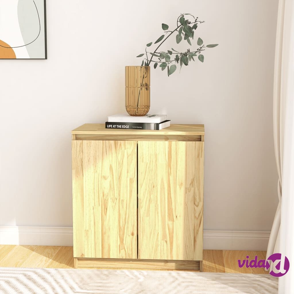 vidaXL Side Cabinet 60x36x65 cm Solid Pinewood