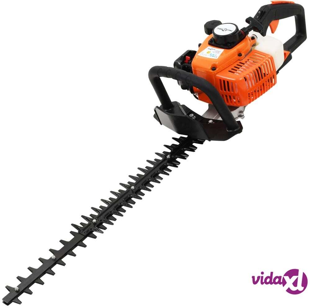 vidaXL Petrol Hedge Trimmer 722 mm Orange and Black