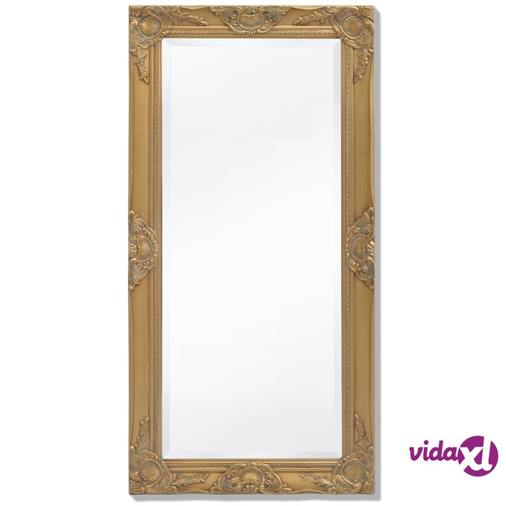 vidaXL Wall Mirror Baroque Style 100x50 cm Gold